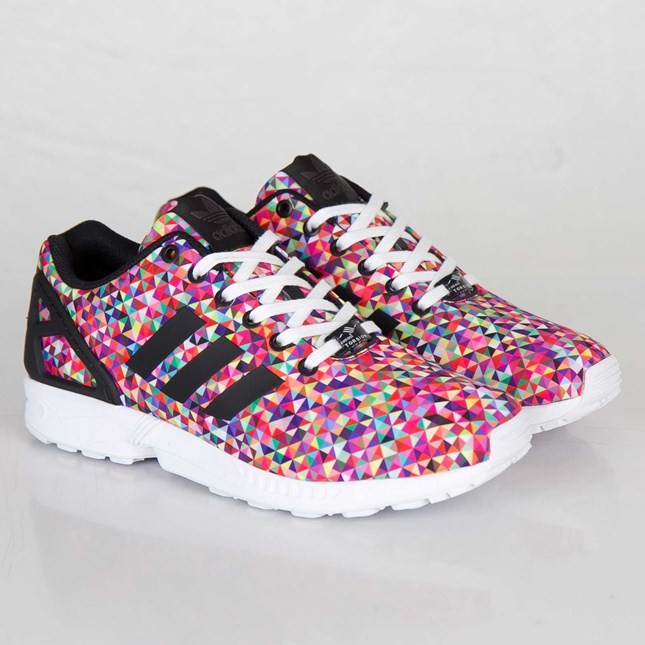 adidas zx flux pas cher multicolor